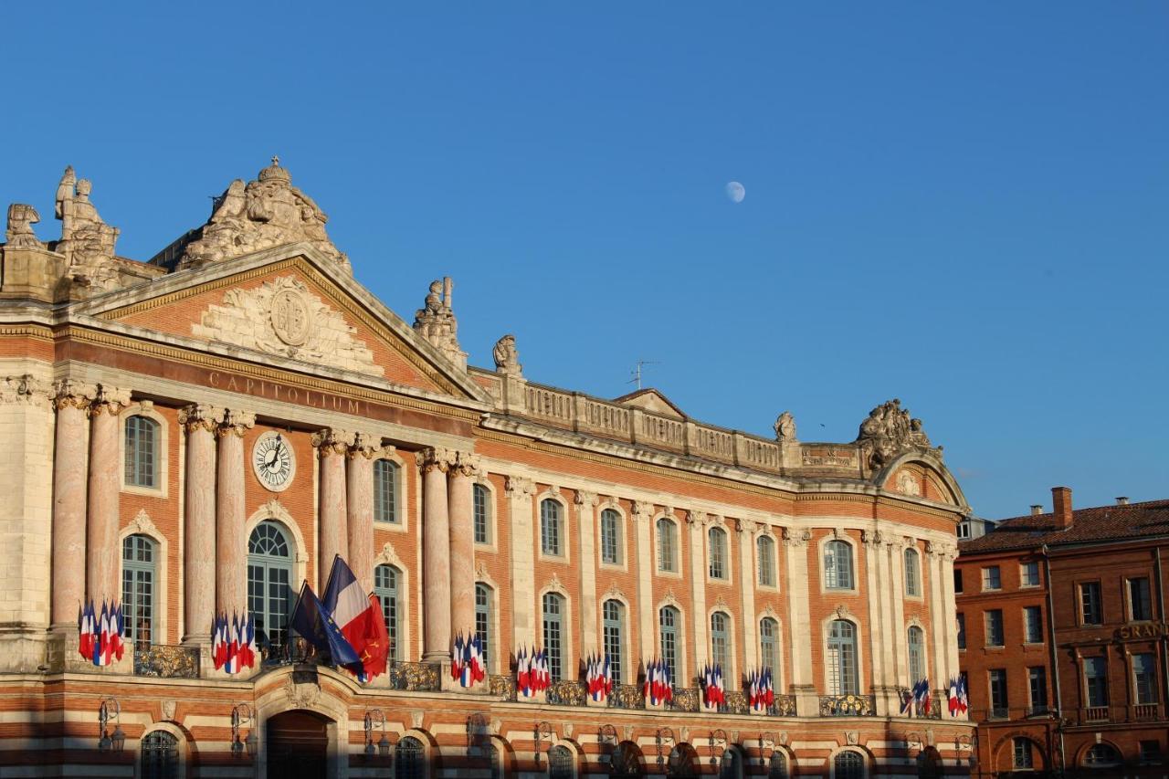 Blagnac : Appartement T2 Avec Jardin, Parking Et Climatisation מראה חיצוני תמונה